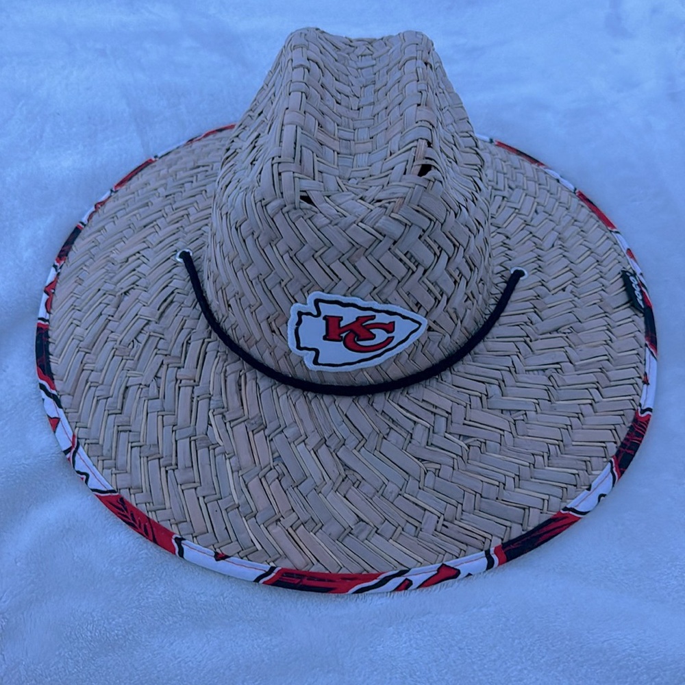 Kansas City Chiefs beach straw hat brand new